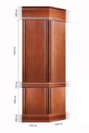 Угловой узел «Премиум» внешний