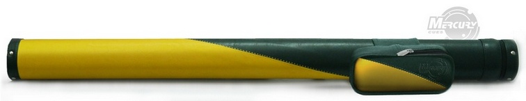 Тубус Mercury-DUO с карманом желтый/ темно - зеленый