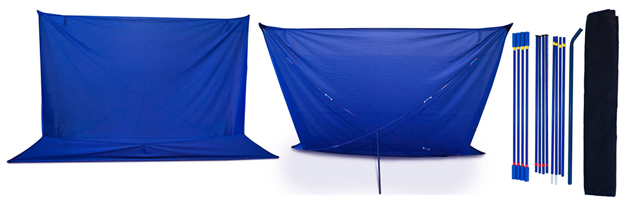 Экран: устройство для улавливания мячей.